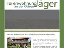 Tablet Screenshot of cjaeger-ferienwohnung.de